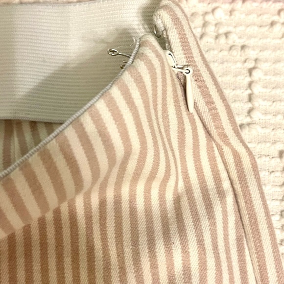 A New Day Women's Striped High Rise Side Zip Skinny Ankle Stretch Pants Size 2 - Picture 6 of 7